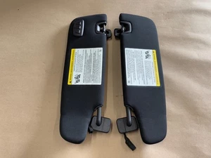 2015-2023 Ford Mustang Coupe Sun Visors Pair "Home Link" - OEM - Picture 1 of 10
