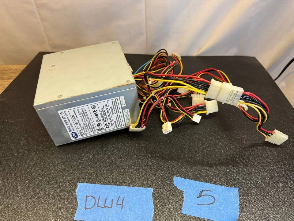 Vintage Sparkle Power SPI-235HI ATX 235W Power Supply – Untested - Image 1 of 4