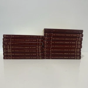 VINTAGE THE INTERNATIONAL LIBRARY OF MUSIC SET OF 15 BOOKS - Picture 1 of 11