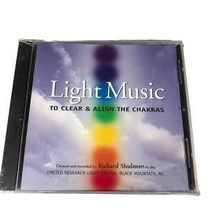 Light Music: To Clear & Align the Chakras by Shulman, Richard (CD, 2006) NEW - Picture 1 of 2
