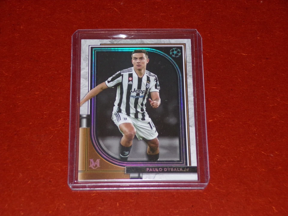 2021-22 Topps Museum Collection UEFA Champions League Paulo Dybala - Image 1 of 1