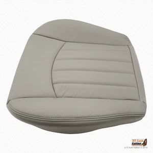 2002 to 2008 Jaguar X-Type Driver Bottom Synthetic Leather(Vinyl) Seat CoverGray - Picture 1 of 10