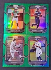2022 Prizm Football GREEN PRIZMS with Rookies You Pick the Card