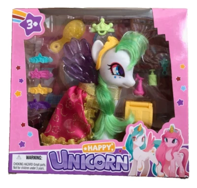 My Little Pony G4 PRINCESS CELESTIA "Happy Unicorn" Fakie - 6" Fashion Style - Image 1 of 4