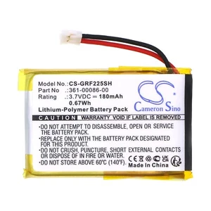 Batterie 180mAh type 361-00086-00 pour Garmin 010-01959-00, Approach G10 S20 - Photo 1 sur 5