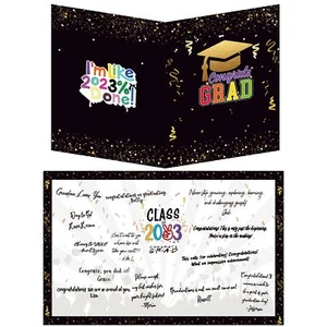Graduation Party Decorations Giant Guest Book Jumbo Greeting Card Signature B... - Picture 1 of 7