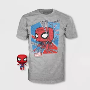 Kids' Marvel Classic Spidey Short Sleeve Graphic T-Shirt Funko POP! Not Included - Picture 1 of 1