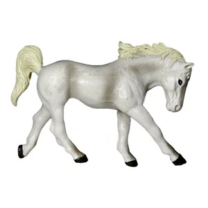 2019 Blip Toys White Horse Figure Animal Planet - Picture 1 of 3