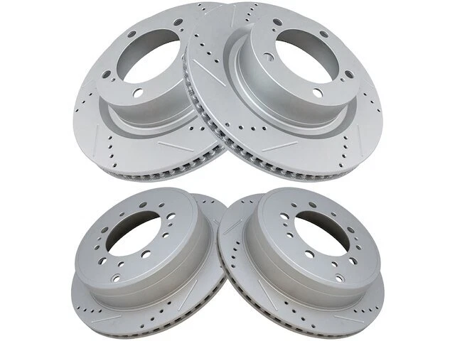 Juego de rotor de freno TRQ 59QV74Q para Toyota Land Cruiser 2016-2020 Foto 1 de 1