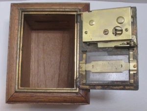 Vintage Post Office Door Mail Box Postal Bank W/ Combo #4978 - Picture 1 of 6