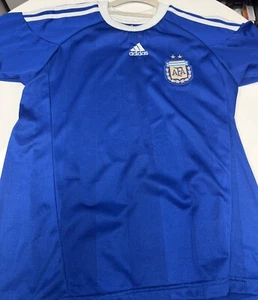 Authentic Argentina Soccer Jersey AFA Football Adidas Boys Large AFA Jersey - Picture 1 of 3