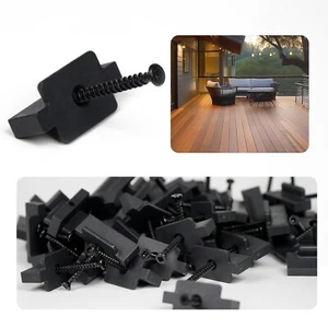 Hidden Deck Fasteners Hidden Fastener Deck Clips Universal Nylon Clips Decking F - Picture 1 of 6