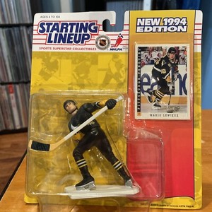 1994 KENNER STARTING LINEUP Mario Lemieux Pittsburgh Penguins MOMC
