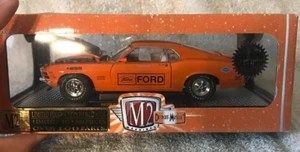 M2 Machines 1970 Ford Mustang Boss 429 Orange 1/24 Diecast AUTOLITE NIB VHTF! - Picture 1 of 8