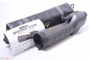 ✅ NIKON 20X FIELDSCOPE, SPOTTING SCOPE, TELESCOPE W/ INSTRUCTIONS & SOFT CASE - Picture 1 of 8