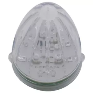 UP 38462 - 19 LED Watermelon Style Grakon 1000 Cab Light - Amber LED/ Clear Lens - Foto 1 di 3
