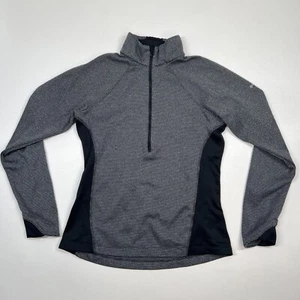 Columbia Small Half Zip Jacke Pullover Optic Got It grau Fischgrät Fleece - Bild 1 von 9