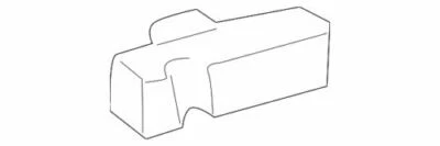 OEM NUEVO GENUINO 1992-2014 Ford E-350 Super Duty Pestillo inferior trasero F2UZ-15264A32-A Foto 1 de 4