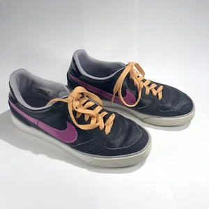 NIKE Women’s Size 6.5 SWEET ACE Black/Purple Sneakers w/ Orange Laces 407992-050 - Picture 1 of 8