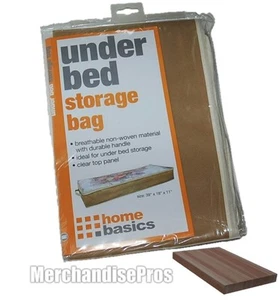 ORGANIZADOR BOLSA ALMACENAMIENTO DEBAJO DE LA CAMA CON BLOQUE DE CEDRO 39" X 18" X 11" ¡NUEVO! - Imagen 1 de 1