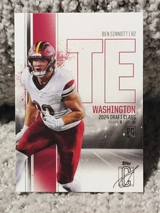 2024 Topps Signature Class Football Ben Sinnott RC #200 - Picture 1 of 2