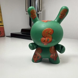Kidrobot | Andy Warhol Dollar $$$$ PRINT DUNNY 3" URBAN VINYL FIGURE pop art - Picture 1 of 3