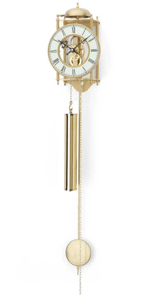 Moderne Wanduhr mit Kettenzug-Pendelwerk von AMS AM H303 NEU - Bild 1 von 1