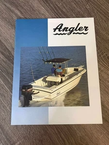 VINTAGE ANGLERBOOT HÄNDLER VERKAUFSPROSPEKT KATALOG FISCHER - Bild 1 von 2