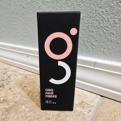 GBG Womens Hair Fibers For Thinning Fine Hair & Bald Spots Dk Brown Undetectable Foto 1 de 4