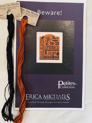 Erica Michaels Petites ¡CUIDADO! Halloween 40-ct gasa o XS + WDW hilo dental - KITTED Foto 1 de 2