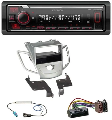 Kenwood MP3 Bluetooth USB DAB Autoradio für Ford Fiesta JA8 10-17 ohne Display s - Bild 1 von 4