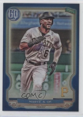 2020 Topps Gypsy Queen Box Topper Chrome Indigo Refractor /150 Starling Marte - Image 1 of 2