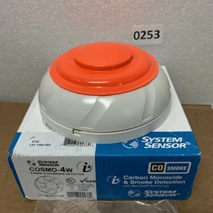 System Sensor COSMO-4W i4 Series, 4-Wire CO and Smoke Combination Detector - Picture 1 of 7