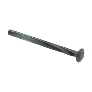 9062507 Carriage Bolts, 1/4 In.-20 X 3-1/2 In., A307 Grade A Hot Dip Galvaniz... - Picture 1 of 2