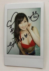 Yu Kawakami Autogramm signed Instax Foto Cheki Japan Femail JAV Idol miss av - Bild 1 von 1