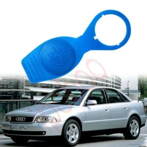 Windshield Wiper Washer Fluid Reservoir Bottle Tank Cap Cover For Audi A4 97-99 - Picture 1 of 10