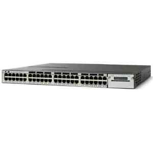 Cisco Catalyst 3750-X 48-Port Gb PoE+ Network Switch / WS-C3750X-48P-L