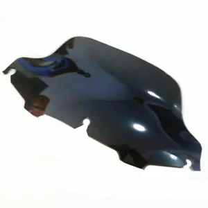 Fumo scuro 8 '' Parabrezza Wave Per Harley 96-13 Street Glide FLHT FLHX Touring - Foto 1 di 5