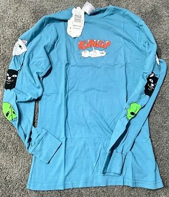 Rip N Dip Shirt Rip N Dip Heavens Waiting Room Long Sleeve T-Shirt - Image 1 of 4