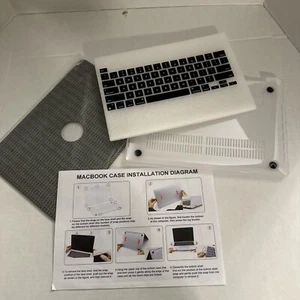 Case for MacBook Pro 13 inch (M2 M1)(2016-2023 Release) Snap On Hard Shell Cover - Picture 1 of 3