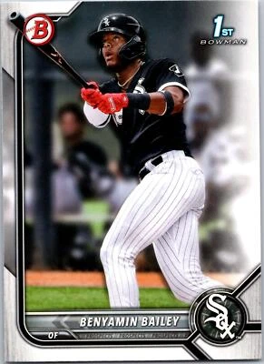 2022 Bowman 1st Edition #BPPF-8 Benyamin Bailey - Image 1 of 2