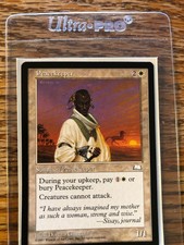 Peacekeeper X (1) MTG WeatherLight Excellent/Near Mint (RG) 4RCards