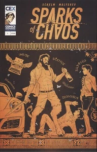 SPARKS OF CHAOS #1 COVER A ALEX MAKAROV VF/NM CEX COMICS EXPERIENCE HOHC 2022 - Picture 1 of 1