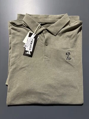 NUEVO CON ETIQUETAS POLO ADIDAS GO-TO PARA HOMBRE, TALLA: XL, COLOR: VERDE JASPEADO (M12) Foto 1 de 2