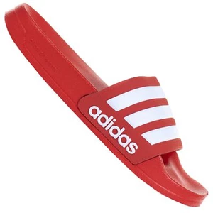 Adidas Unisex Adilette Bath Shoes Slippers Sandals Red White 37-48 - Picture 1 of 6