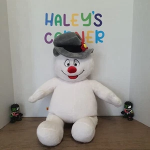 Peluche Build-A-Bear Officina Imbottito Natale Frosty Il Pupazzo di Neve 18" - Foto 1 di 6