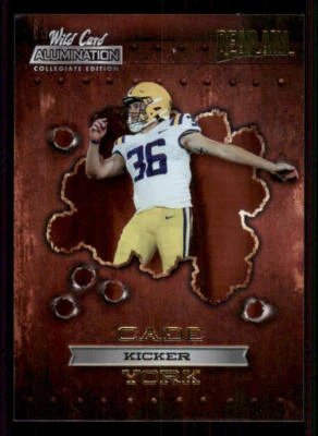 2021 Wild Card Alumination Dead Aim #ANDA25 Cade York - Image 1 of 2