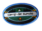 BADGE COLLECTIONNEUR BOY SCOUTS CANADA PATCH CAMP DE SURVIE QUÉBEC SURVIVANTS JEUX