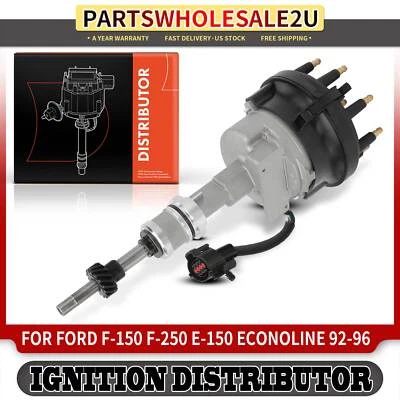 Распределитель зажигания с крышкой и ротором для Ford F-150 F-250 E-150 Econoline Bronco - Изображение 1 из 4