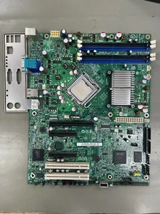 Intel S3200SH Server System Board D86139-303 w/ Intel Q9400 Dual-Core CPU - Picture 1 of 3